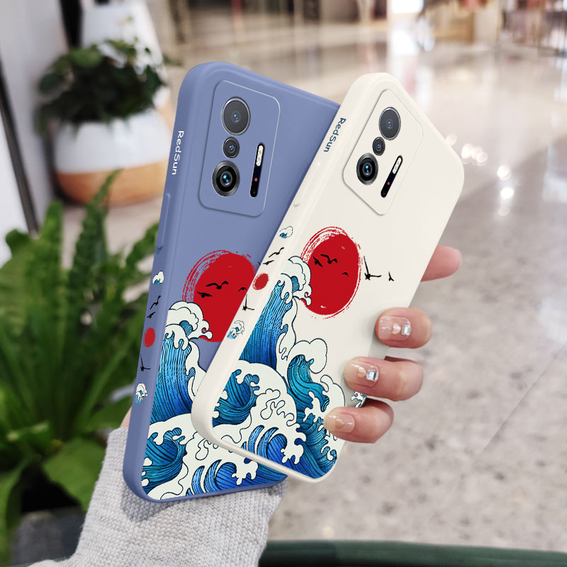 Waves Splashing เคสโทรศัพท์สําหรับ Xiaomi Mi 15T 14T 13T รูปที่ 6