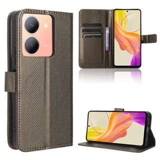 Vivo Y36 เคส PU Leather Case เคสโทรศัพท์ Stand Wallet Vivo Y36 Y 36 เคสมือถือ Cover