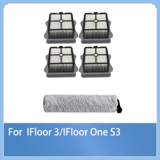 แปรงลูกกลิ้ง และไส้กรองเครื่องดูดฝุ่น แบบเปลี่ยน สําหรับ Tineco IFloor 3 IFloor One S3