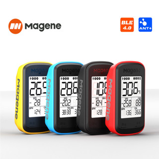 MAGENE [รับประกันทางการ] เครื่องวัดความเร็ว GPS ไร้สาย บลูทูธ C206 Pro กันน้ํา ANT พร้อมจังหวะ สําหรับจักรยานเสือภูเขา เสือหมอบ