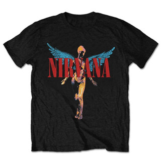 เสื้อยืด ลาย Nirvana Angelic สําหรับผู้ชาย และผู้หญิง