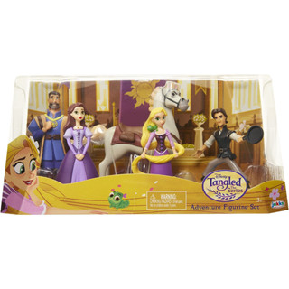 Disney Tangled The Series rapunzel Figure Set ชุดฟิกเกอร์ Disney Tangled The Series rapunzel ของเล่นสําหรับเด็ก