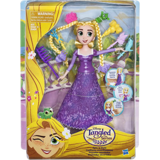 Disney Tangled The Series Spin n Style Rapunzel Doll C1748 ตุ๊กตาดิสนีย์ Spin n Style Rapunzel C1748