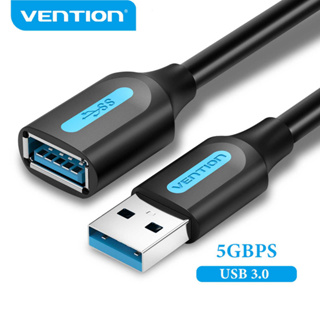 Vention สายเคเบิลต่อขยาย USB 3.0 5Gbps USB เป็น USB ตัวผู้ A เป็นตัวเมีย สําหรับฮาร์ดไดรฟ์ TV Xbox แล็ปท็อป