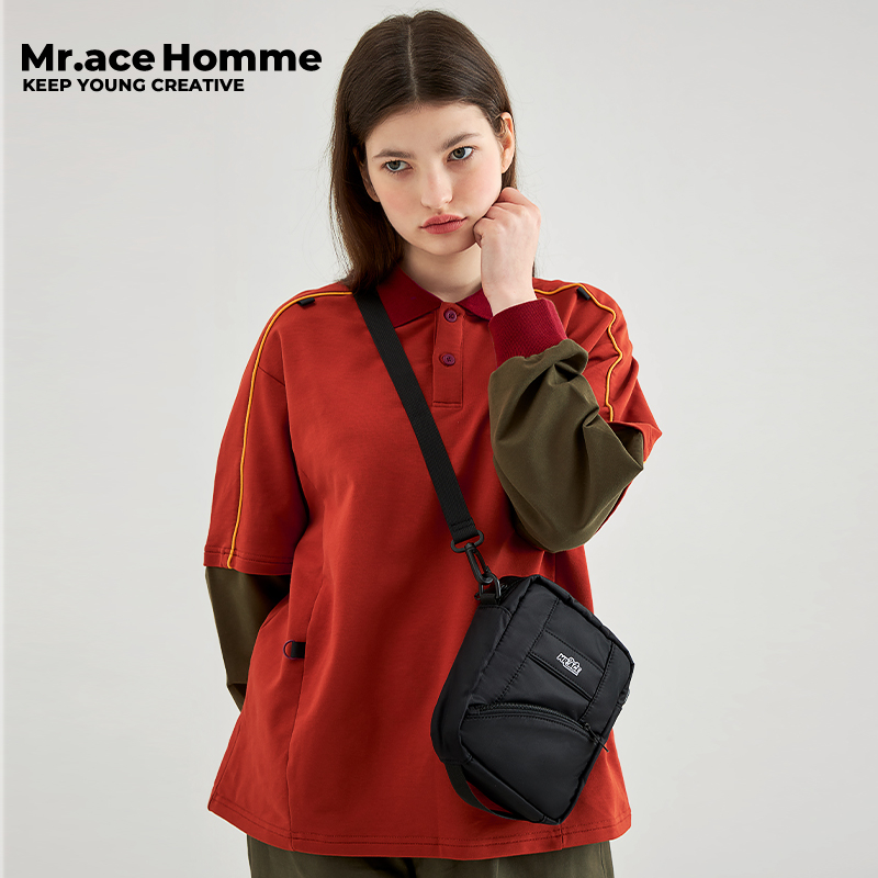 Mrace กระเป๋าสะพายไหล่ลําลอง ใส่โทรศัพท์มือถือได้ เหมาะกับการขี่รถ ...
