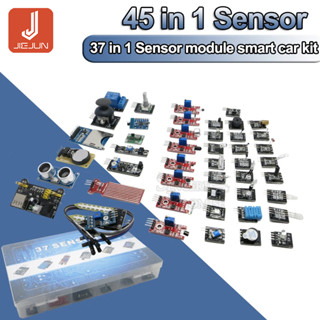 45 in 1 โมดูลเซนเซอร์สตาร์ทเตอร์ 16 ประเภท พร้อมกล่อง DIY สําหรับ Arduino Raspberry Pi Better Than 37 in 1 UNO R3 MEGA2560