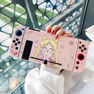 Dmy เคส TPU แบบนิ่ม พิมพ์ลายการ์ตูนน่ารัก กันกระแทก สําหรับ Nintendo switch