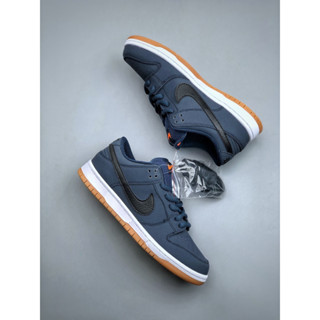 Dunk SB Low Pro Iso "Navy Gun" รองเท้าผ้าใบลําลอง สําหรับผู้ชาย ผู้หญิง สีฟ้า เหมาะกับการเล่นกีฬา