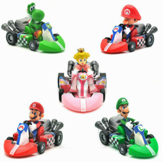 ฟิกเกอร์ PVC รูปการ์ตูนอนิเมะ Super Mario Bowser Action Dragon ของเล่นสําหรับเด็ก