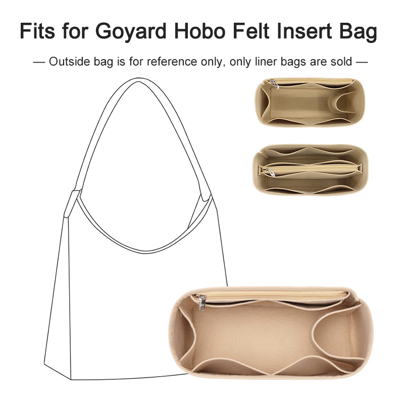 กระเป๋าจัดระเบียบกระเป๋าถือ ทรงโท้ท สําหรับ Goyard Hobo