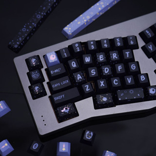 Gmk ปุ่มกดคีย์บอร์ด ธีมอวกาศ odyssey PBT 152 คีย์ สําหรับคีย์บอร์ด Cherry MX