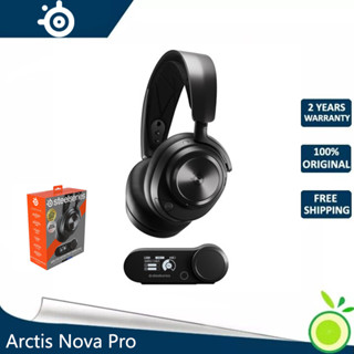 Steelseries Arctis Nova Pro ชุดหูฟังเกมมิ่งไร้สาย สําหรับ PC and Playstation พร้อม ANC 2.4GHz และหูฟังบลูทูธ 61520