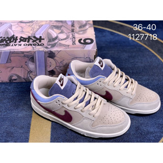 ขายดี ฟรี ของขวัญ Dunk SB Low รองเท้าผ้าใบลําลอง สําหรับผู้ชาย ผู้หญิง เหมาะกับการวิ่ง เล่นกีฬา สีเทา สีแดง สีฟ้า