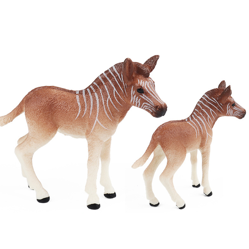 โมเดล quagga cub สัตว์จําลอง เด็กความรู้ความเข้าใจ ของเล่น รูป ไมโคร ภูมิทัศน์ ข้อเสนอ ตกแต่ง