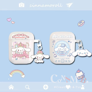 เคสใส แบบนิ่ม ลายการ์ตูน พร้อมพวงกุญแจ สําหรับ Apple AirPods 1 2 Pro 3rd AirPods Pro 2