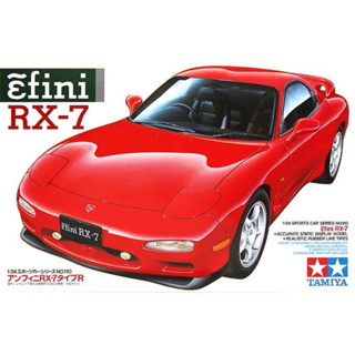 Tamiya 24110 ชุดโมเดลรถสปอร์ต สเกล 1/24 สําหรับ Mazda Efini RX-7 FD-3S