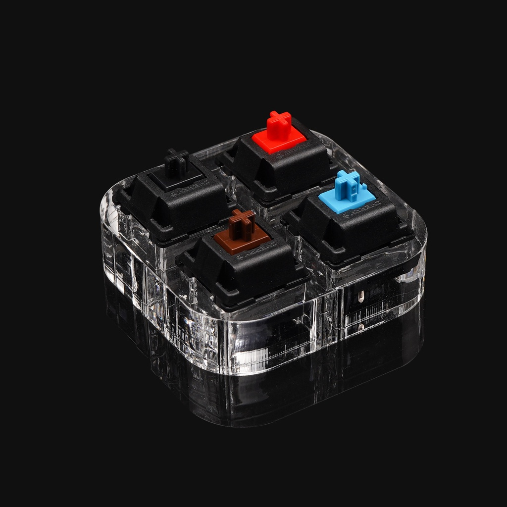 Cherry MX เครื่องทดสอบสวิตช์คีย์บอร์ด สีดํา สีน้ําตาล สีฟ้า สีแดง