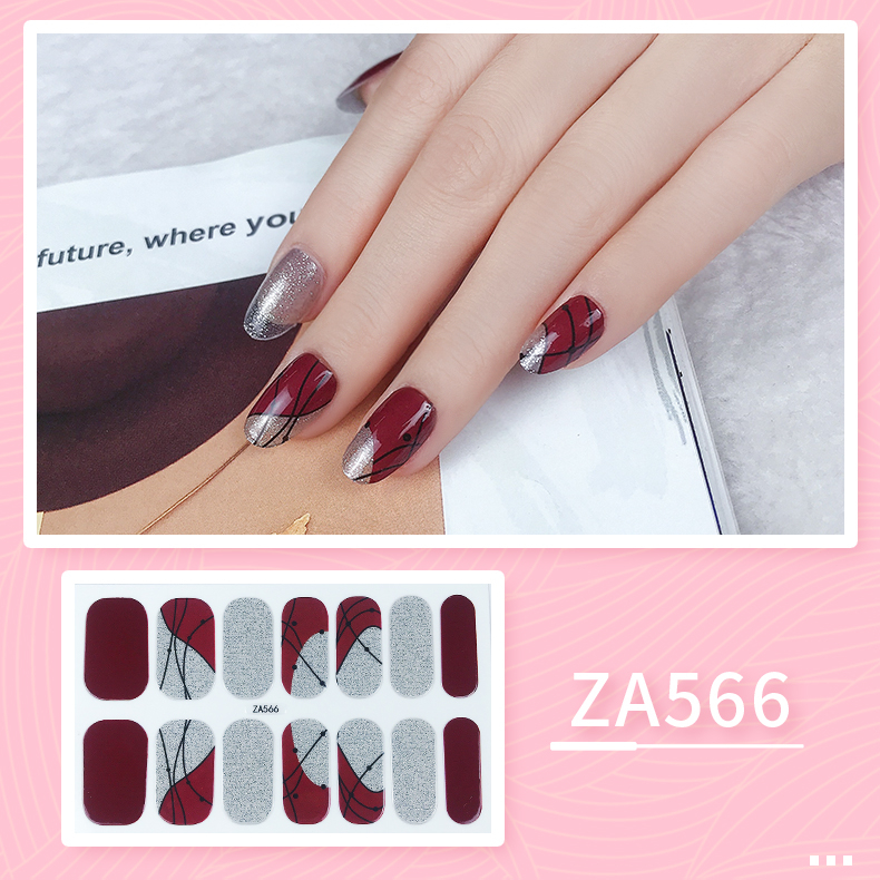 สติกเกอร์ใส ลายการ์ตูนเสือดาว ไล่โทนสี กันน้ํา ปลอดสารพิษ เต็มชุด แฟชั่น สําหรับติดตกแต่งเล็บ DIY ZA9 14 ชิ้น ต่อชุด - รูปที่ 7