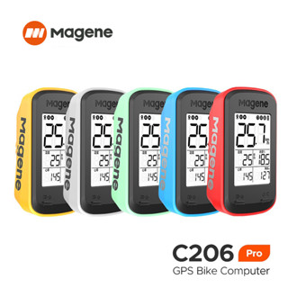 [รับประกันอย่างเป็นทางการ] Magene C206pro เครื่องวัดความเร็ว GPS ไร้สาย บลูทูธ กันน้ํา สําหรับรถจักรยาน MTB ANT+