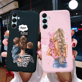 เคสโทรศัพท์มือถือ TPU พิมพ์ลาย Super Mom Baby สําหรับ Samsung Galaxy M14 5G 2023 M14 M 14 SM-M146B