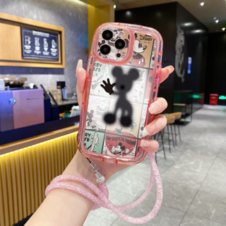 เคสโทรศัพท์มือถือ กันกระแทก ลายมิกกี้ มินนี่เมาส์ ไล่โทนสี สําหรับ Samsung Galaxy A54 A34 A14 5G A04 A03 A72 A52 A32 4G A51 A71 A52S