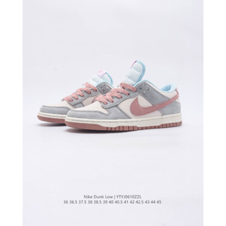 ฟรีของขวัญ NK DUNK SB Low fossil rose รองเท้าผ้าใบ รองเท้าวิ่ง สําหรับทุกเพศ