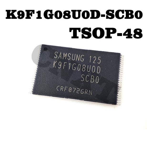 1 ~ 5 ชิ้น/ล็อต K9F1G08UOD-SCBO K9F1G08U0D-SCB0 หน่วยความจําแฟลช TSOP48