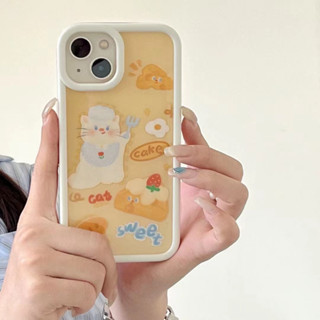 เคสโทรศัพท์มือถือ กันกระแทก ลายการ์ตูนน่ารัก สีเหลือง สําหรับ iPhone 11 12 12pro 12promax 13 13pro 13promax 14 14pro 14promax