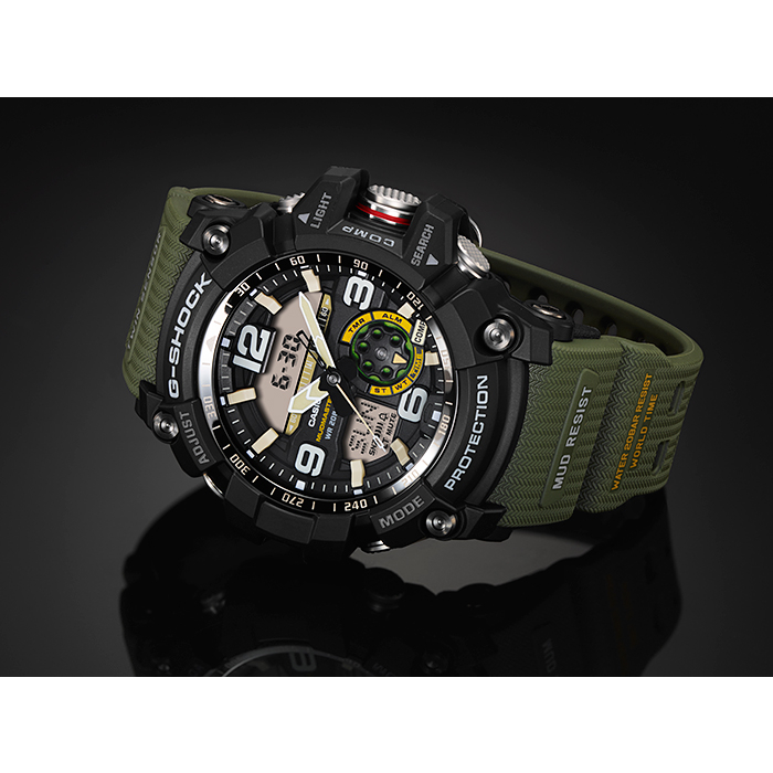GG-1000-1A3 MUDMASTER นาฬิกาสปอร์ตกันน้ํากันกระแทก