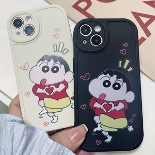 เคส OPPO a57 a78 a17 a17k a77 a77s a57 2022 Reno8z Reno8 Reno7z Reno7 A15 A96 A12 A9 2020 a96 A76 A55 A74 A5S A3S A15s A94 A16 A53 A9 A5 2020 A54 A7 A31 A92 A33 A36 Reno4 Reno5 Reno6z cartoon cute heart gesture crayon shin-chan เคส OPPO เคสโทรศัพท์มือถือ