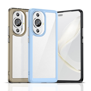 เคสใส กันกระแทก หลากสี สําหรับ Huawei Nova 11 Pro