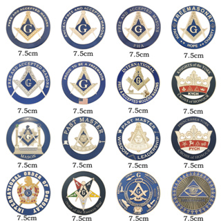 ป้ายสัญลักษณ์ Freemason MASON 7.5 ซม. สําหรับติดตกแต่งรถยนต์