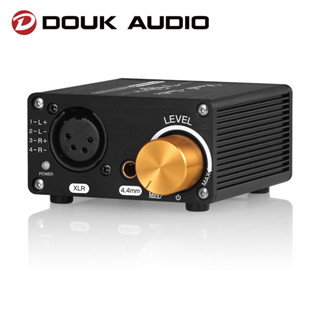 Douk Audio U5 เครื่องขยายเสียงหูฟัง ขนาดเล็ก สําหรับหูฟัง XLR 4.4 มม.