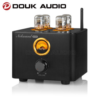 Douk Audio B100 แอมป์หูฟังบลูทูธ 5.0 ตัวรับสัญญาณโคแอกเชียล แอมป์พลังงานออปติคอล USB DAC พร้อมมิเตอร์ VU