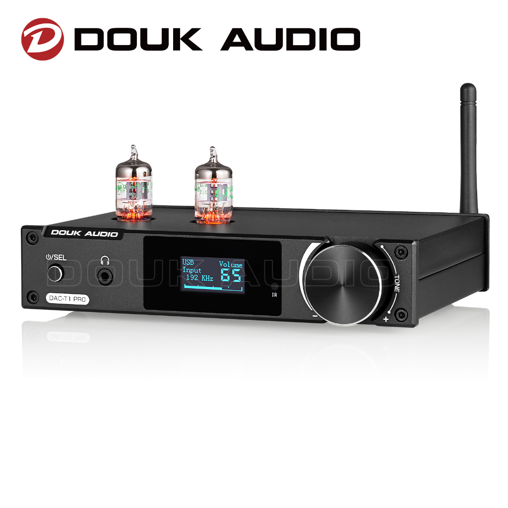 Douk Audio DAC-T1 PRO HiFi ตัวรับสัญญาณเสียงสเตอริโอ บลูทูธ USB DAC S PDIF D A