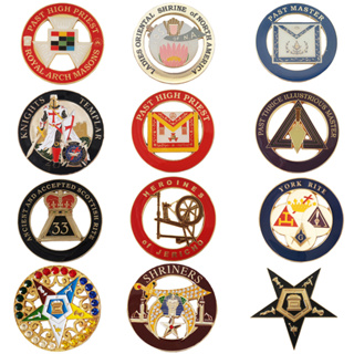 ป้ายสัญลักษณ์ Freemason MASON 7.5 ซม. สําหรับติดตกแต่งรถยนต์