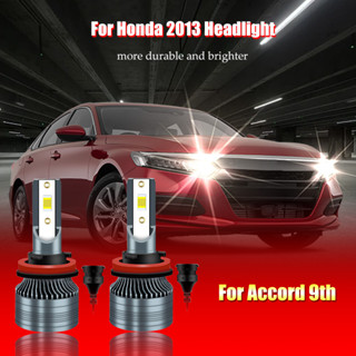 หลอดไฟหน้ารถยนต์ LED 4300K 6000K xpower Recomark สําหรับ Honda Accord 9th H11 2 ชิ้น