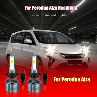 หลอดไฟหน้ารถยนต์ LED 4300K 6000K xpower Recomark สําหรับ Perodua Alza H7 2 ชิ้น