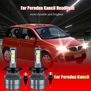 หลอดไฟหน้ารถยนต์ LED H4 4300K 6000K 2 ชิ้น สําหรับ Perodua Kancil