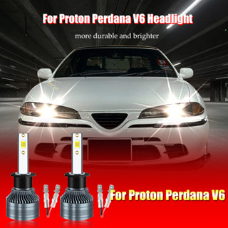 หลอดไฟหน้ารถยนต์ LED 4300K 6000K xpower Recomark สําหรับ Proton Perdana V6 H4 2 ชิ้น