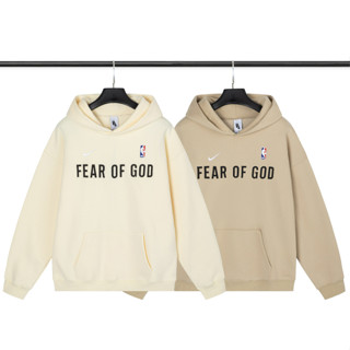 ❤ ตุ๊กตายัดไส้ ❤ เสื้อกันหนาว มีฮู้ด ปักลาย FOG FEAR OF GOD tripartite แฟชั่นฤดูใบไม้ร่วง และฤดูหนาว สําหรับผู้ชาย และผู้หญิง