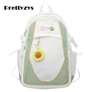 Backpack Prettyzys 2023 Korean Student Bag Large capacity Cute School 14 inch For Teenage Girl