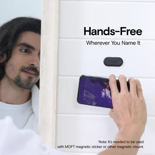MOFT Magnetic Sticker( แม่เหล็กติดผนังสำหรับใช้งานร่วมกับ Snap on Phone Stand Wallet / MOFT Adhesive Phone Stand Wallet )