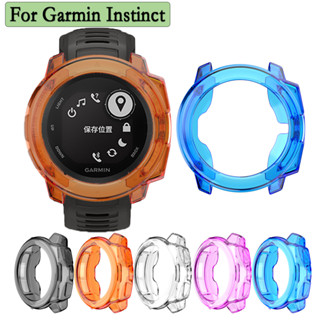 เคสซิลิโคนใส ป้องกันขอบ สําหรับ Garmin Instinct Smartwatch