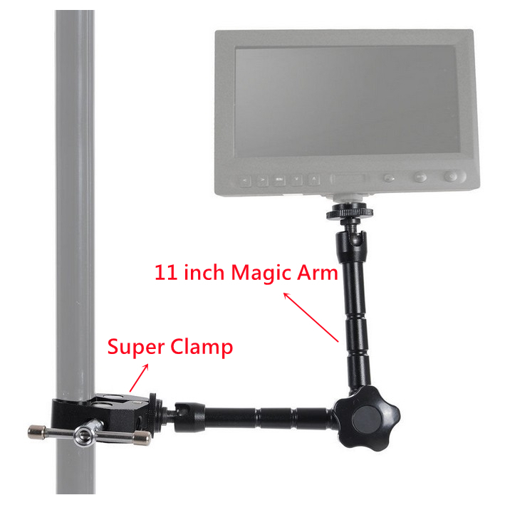 Selens Super Clamp & เมาท์หัวบอล 1/4 นิ้ว อุปกรณ์เสริมแฟลช อเนกประสงค์ สําหรับกล้องมอนิเตอร์ ไฟแฟลช Speedlite Ring Light
