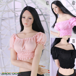 Jiaou DOLL JOA-52 เสื้อแขนพัฟ 1/6 ตัวเมีย สําหรับฟิกเกอร์ TBL PH JO UD 12 นิ้ว