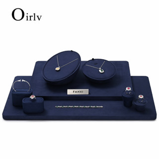 Oirlv ถาดจัดเก็บเครื่องประดับ แหวน สร้อยคอ 4 สี TT242 TT243 TT244 TT245