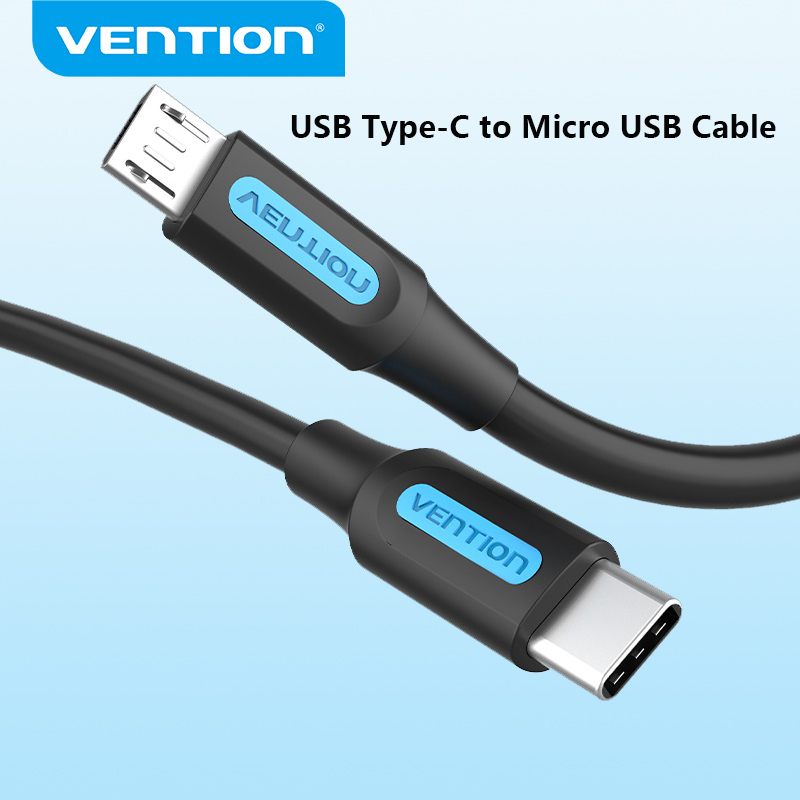 [ตัวเลือกสุดคุ้ม]สายเคเบิลVentionC เป็น Micro B สําหรับ Samaung Huawei Xiaomi Meizu MacBook Micro to Type C Cable