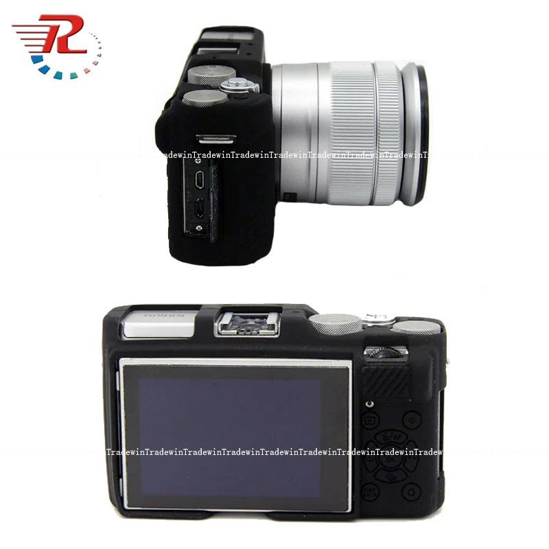เคสครอบตัวกล้องซิลิโคนอ่อนนุ่มสําหรับ Fujifilm XA3 X-A3 รูปที่ 4