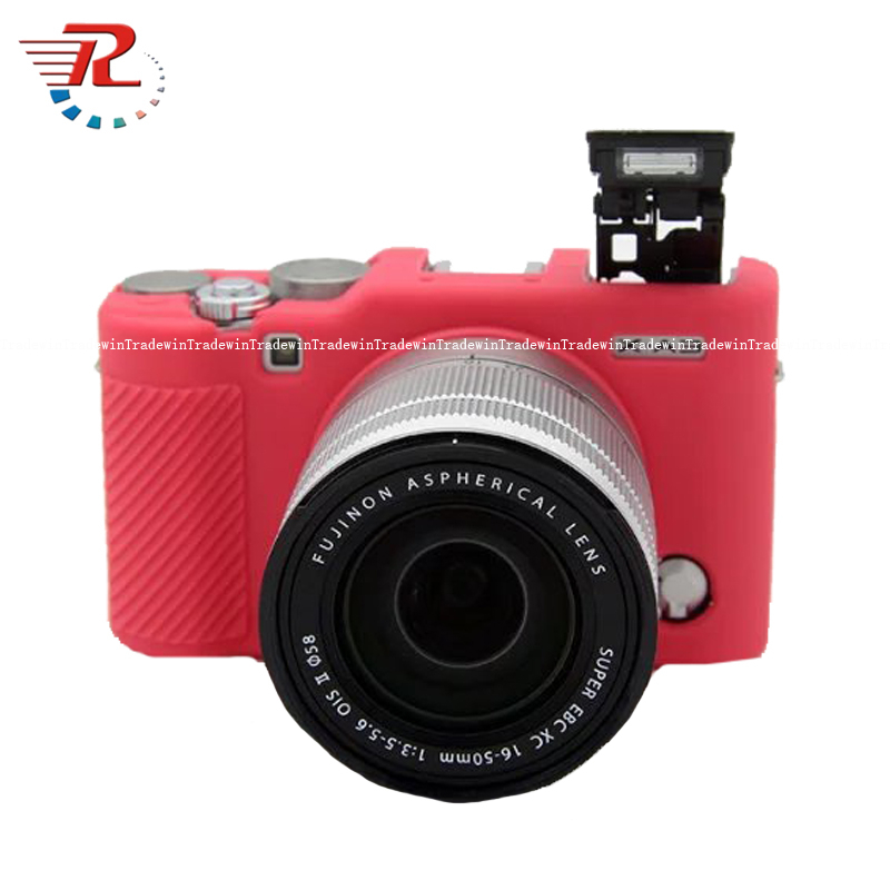 เคสครอบตัวกล้องซิลิโคนอ่อนนุ่มสําหรับ Fujifilm XA3 X-A3 รูปที่ 5
